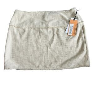 NWT Women's Boucle Frayed Edge Mini Skirt - Future Collective T™ SIZE 16